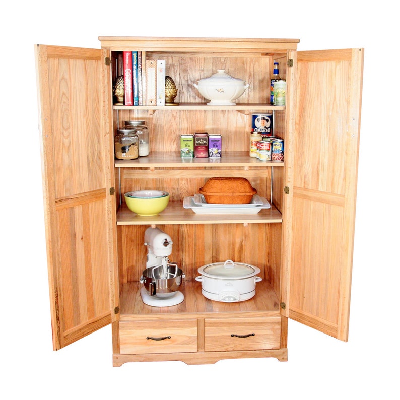Hardwood Pantry Cabinet