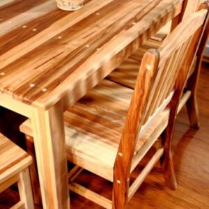 Satin Walnut Heartwood Dinning Tables