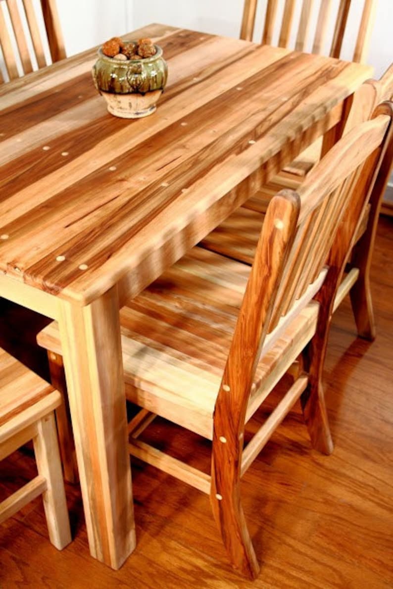 Satin Walnut Heartwood Dinning Tables