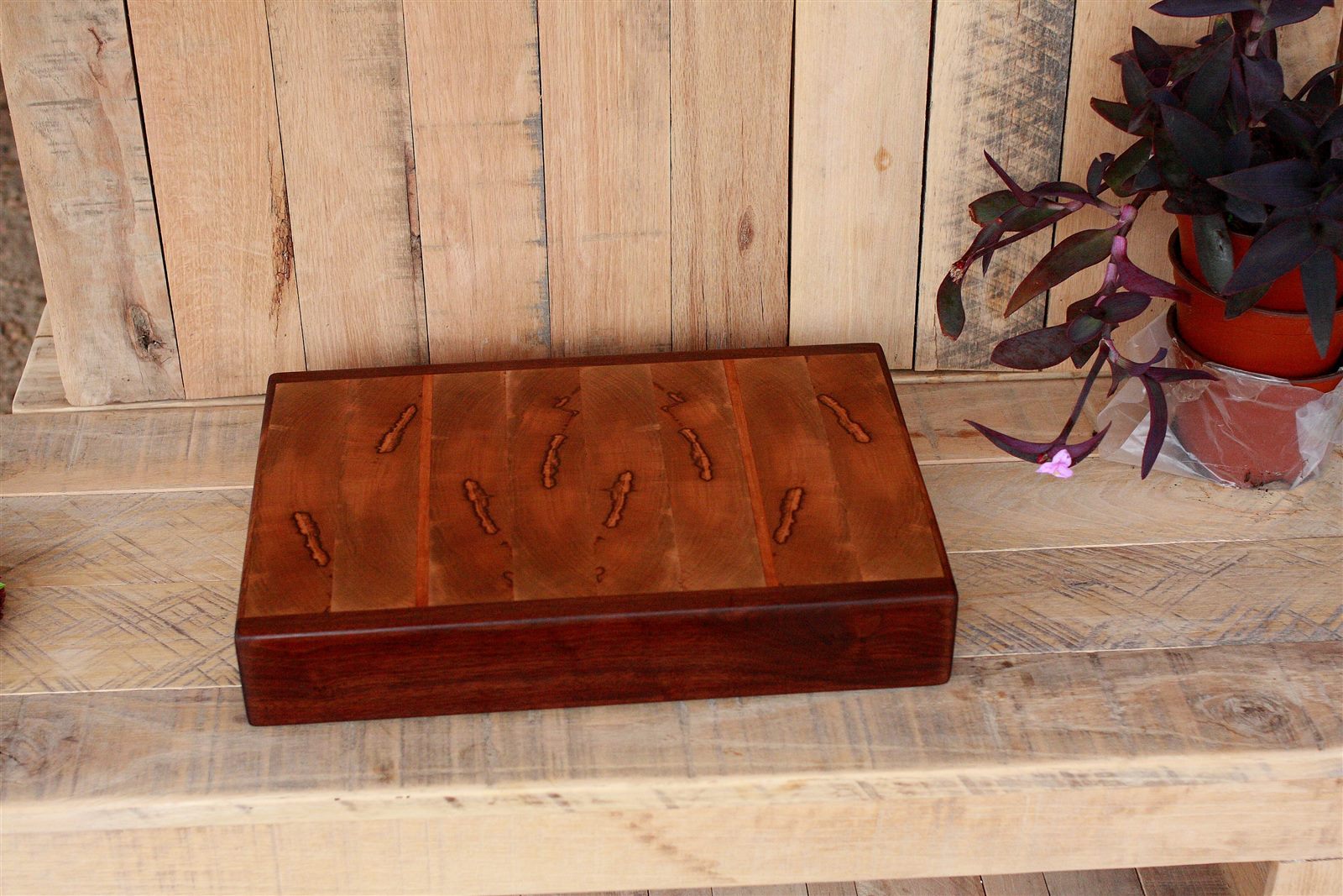 Laser engraved oak plaque - Image 2