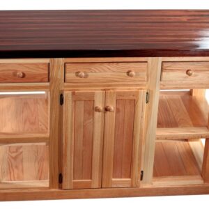 Walnut Cossatot – Exceptional Kitchen Island
